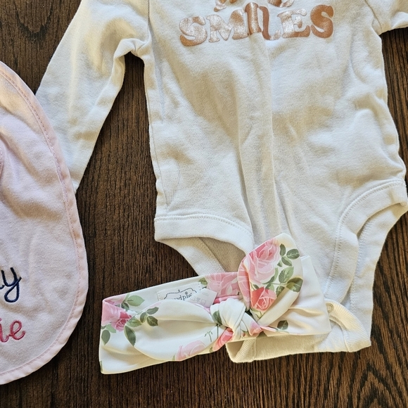 Bundle/Lot of 8 Baby Girls Clothes Size 3-6 Months - Picture 7 of 10